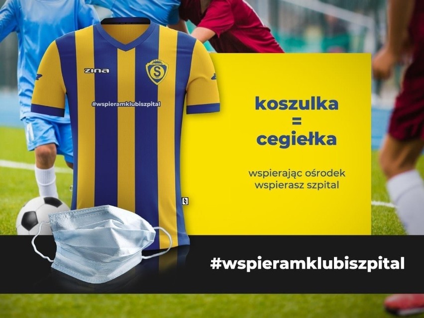 Klub piłkarski Stal Pleszew zachęca do udziału w akcji #wspieramklubiszpital