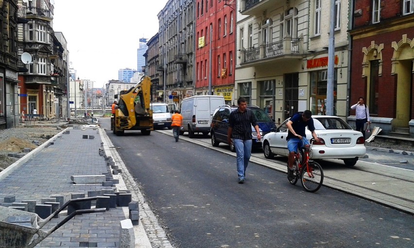 Przebudowa centrum Katowic: remont ulicy Kościuszki