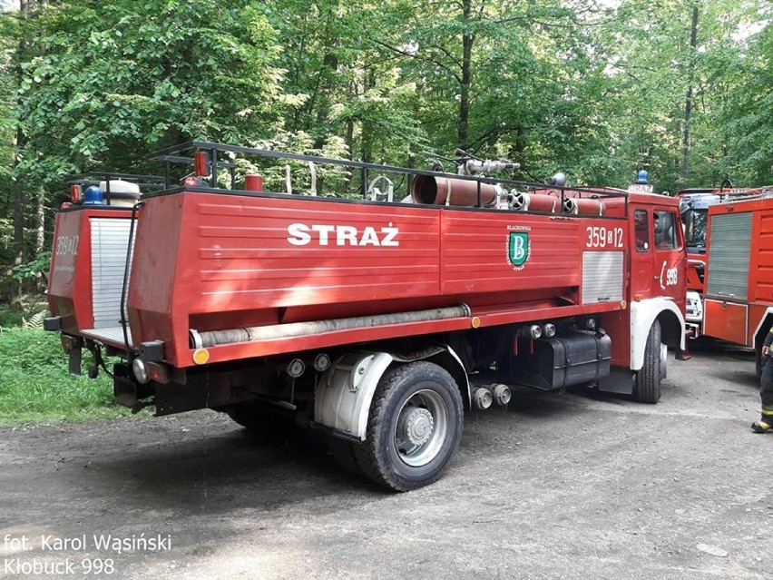 Ćwiczenia strażaków "Las 2018" w nadleśnictwie Kłobuck ZDJĘCIA
