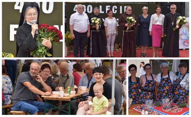 Zacny jubileusz franciszkanów w Choczu. Wielki odpust w przyklasztornych ogrodach. Pojawiły się tam całe rodziny