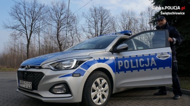 Nowy radiowóz świętochłowickiej policji. To nowy hyundai i20