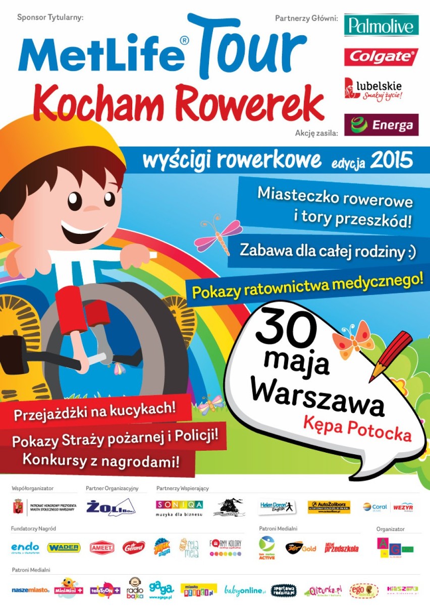 MetLife Tour Kocham Rowerek 2015 w Warszawie
