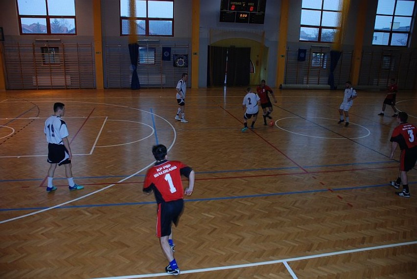 KP PSP Białogard- VII Charytatywny Halowy Turniej Piłki Nożnej