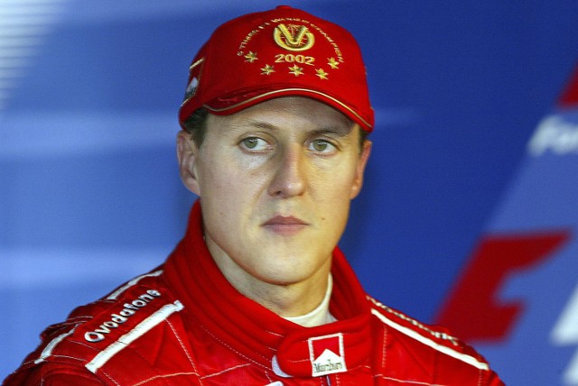 Kierowca teamu Ferrari Michael Schumacher. | Fot. AKPA.