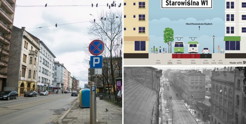 Kraków. Miasto przygotowuje przebudowę ulicy Starowiślnej. Będzie dużo zieleni? Konserwator nie widzi przeszkód 