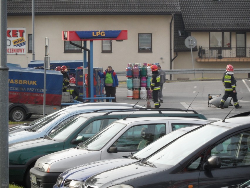 Lubliniec: Straż pożarna pod Kauflandem