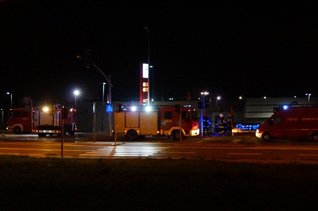 Wyciekł gaz na stacji paliw na Poznańskiej w Kaliszu