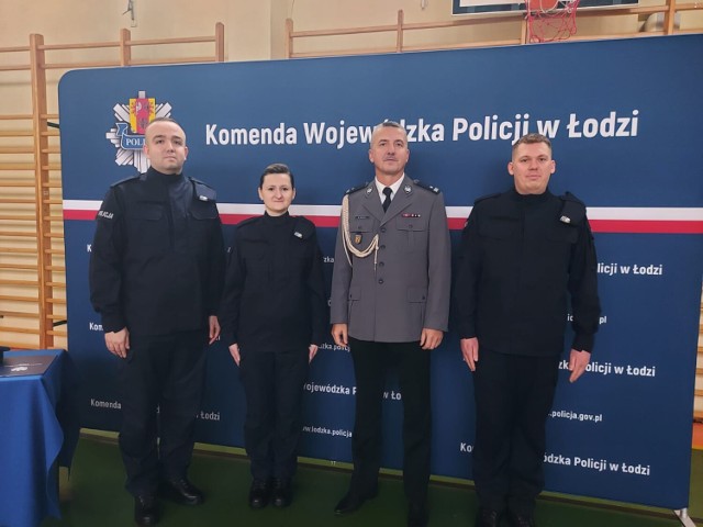 Nowi policjanci w Opocznie. Troje funkcjonariuszy po ślubowaniu zasili KPP Opoczno