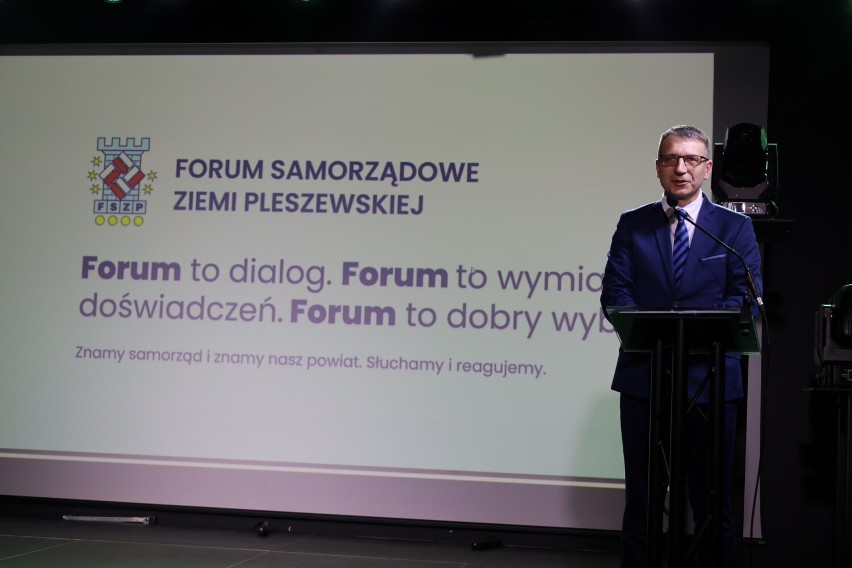 Wybory samorządowe 2024 w Pleszewie. Forum Samorządowe Ziemi...