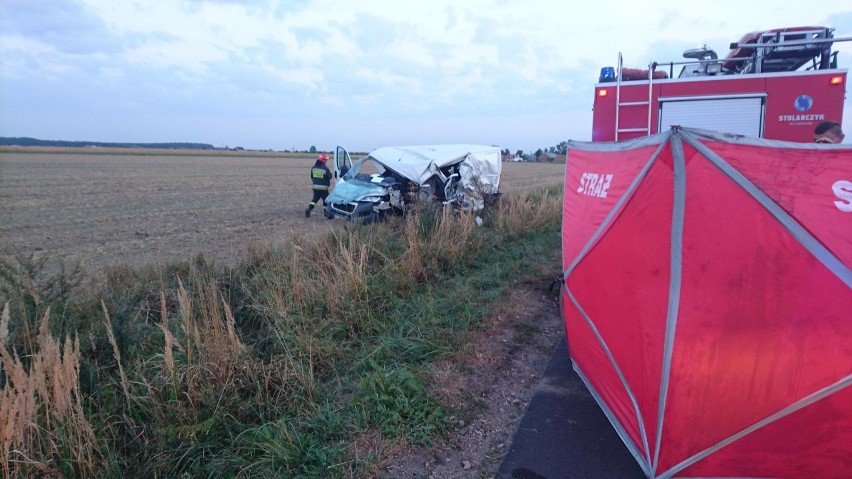 Wypadek samochodowy w Korytnicy. Jedna osoba nie żyje