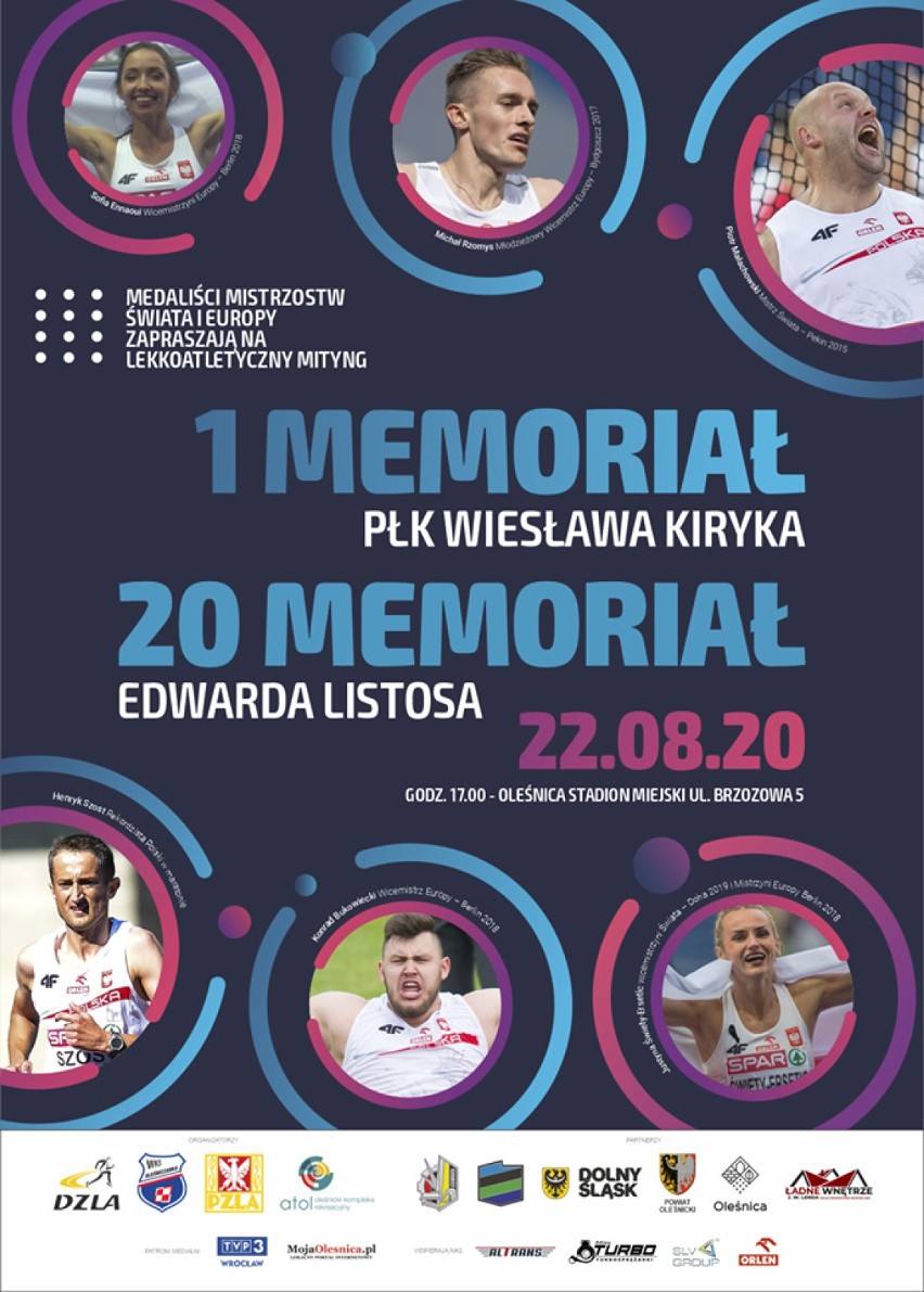 1. Memoriał płk Wiesława Kiryka i 20. Memoriał Edwarda Listosa