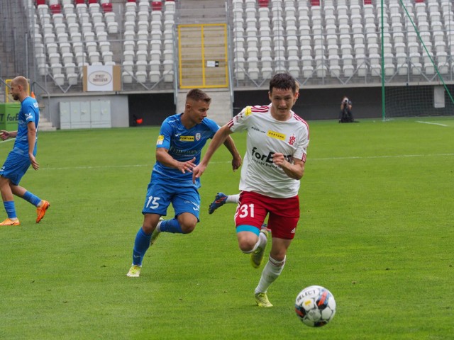 ŁKS przegrał z Chrobrym trzy ostatnie mecze ligowe po 0:1