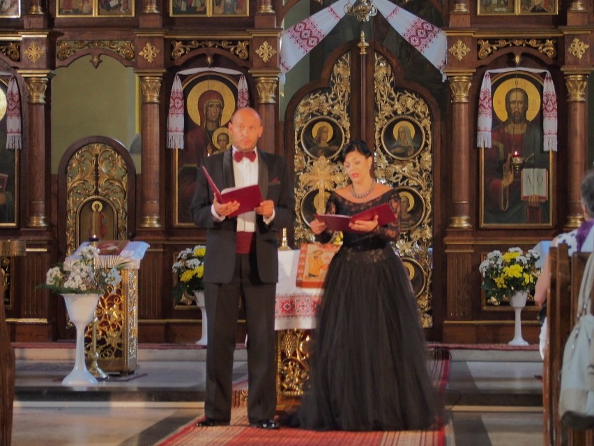 Adam Sobierajski i Iwona Socha - Koncert w  kościele grecko...