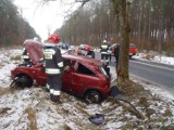 Seria wypadków drogowych na drogach powiatu złotowskiego
