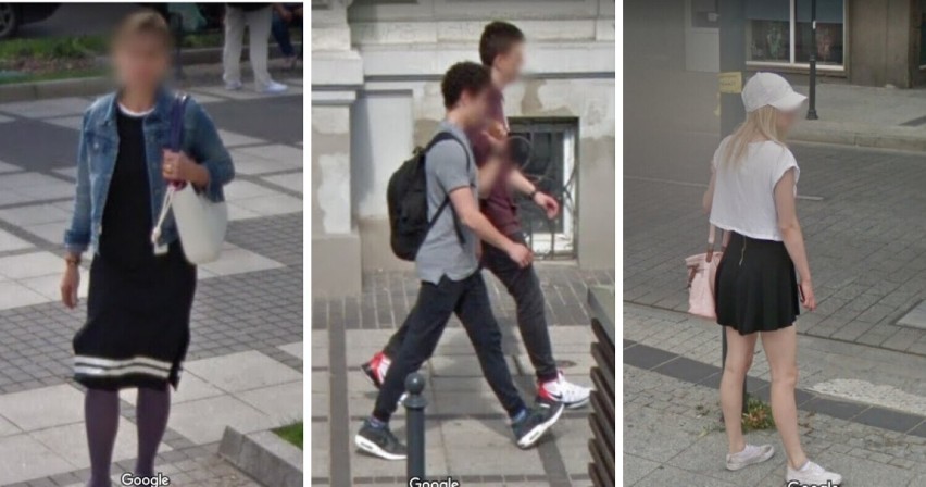 Oto zdjęcia mieszkańców Częstochowy na Google Street View. Odnajdujecie się nich?
