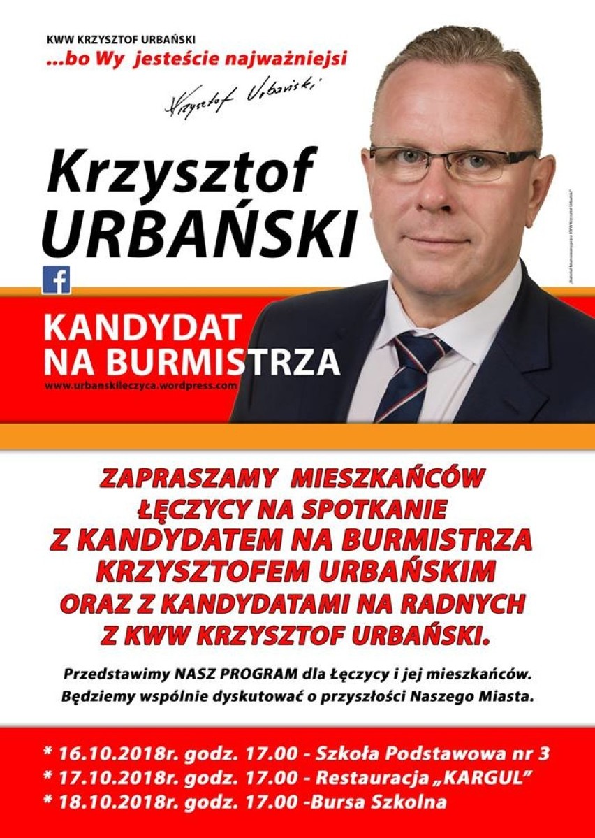 KWW Krzysztof Urbański zaprasza również mieszkańców na...