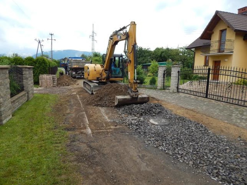 Kanalizacja w Czańcu. Prace postępują