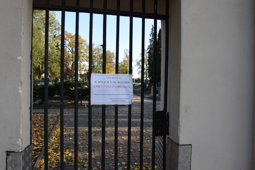 Zamknięte cmentarze w Wieluniu? Nie do końca