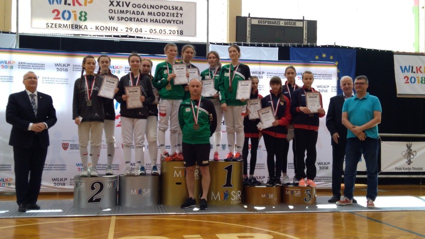 Szpadziści RMKS Rybnik z ogromnym sukcesem na XXIV Ogólnopolskiej Olimpiadzie Młodzieży