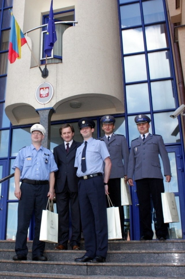 Policjanci z Irlandii w Łomży