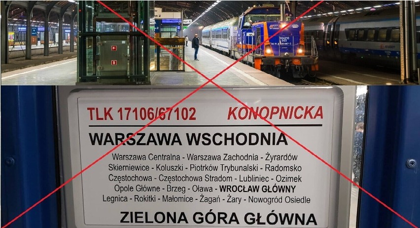 Bezpośrednie połączenie kolejowe z Zielonej Góy do Warszawy...