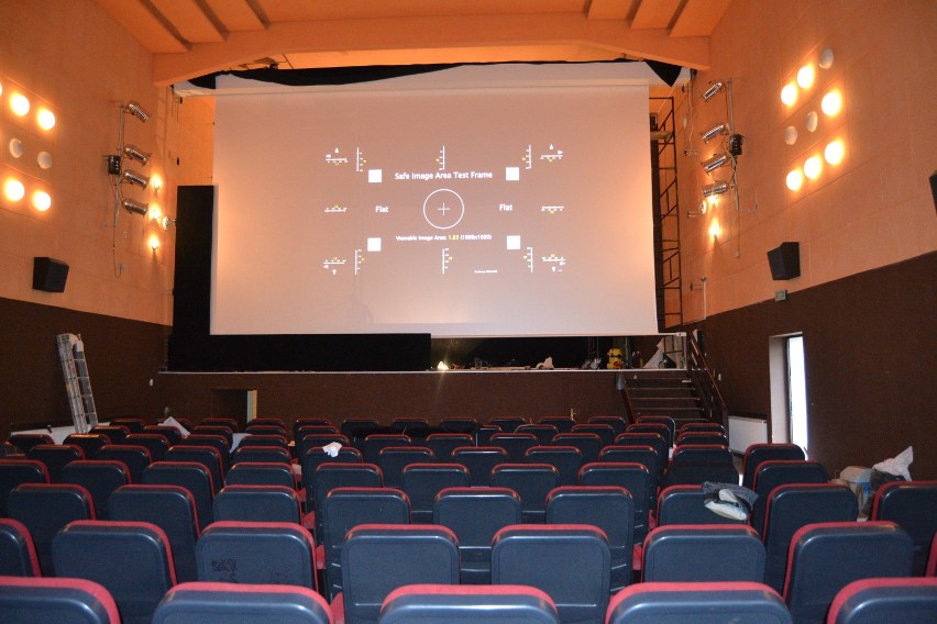 Nowy, duży ekran w kinie Fregata w Lęborku. Zobacz zdjęcia i video