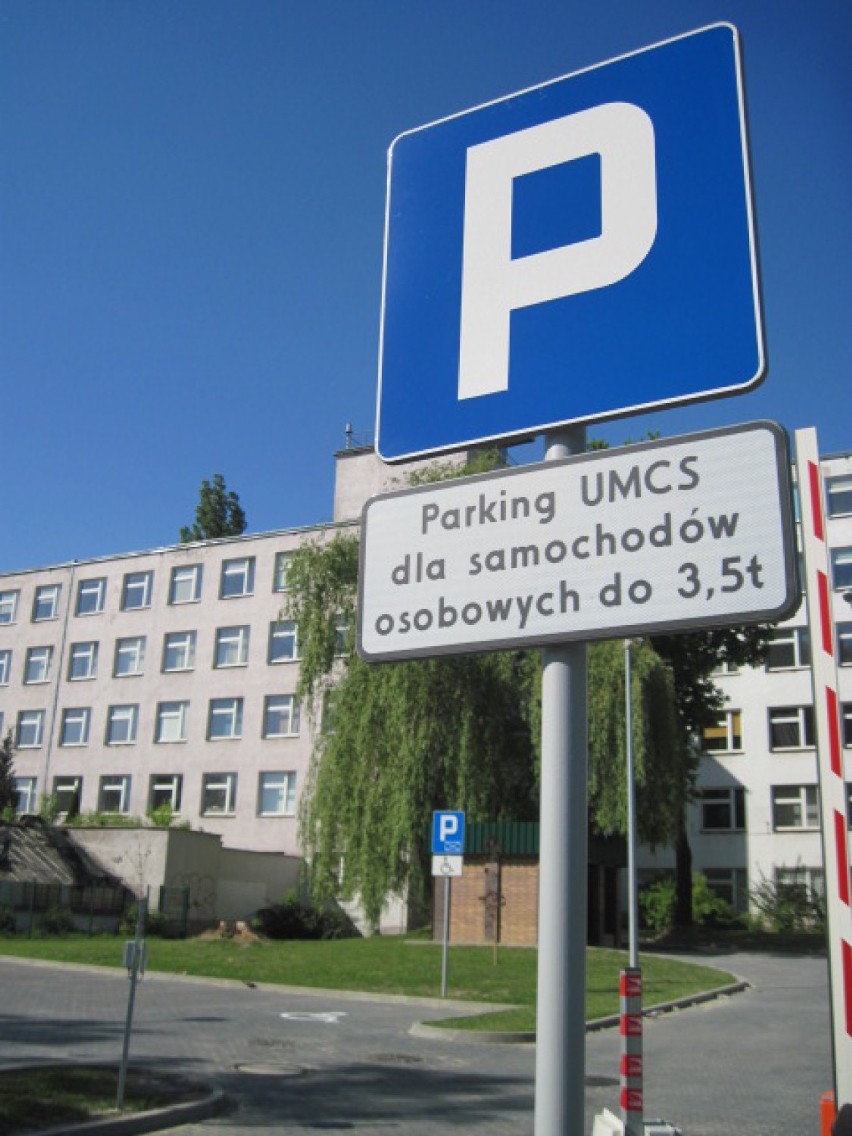Parking UMCS jescze jest nieczynny