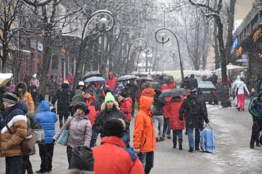 Zakopane. Turyści przyjeżdżają, coraz większy tłum i korki [ZDJĘCIA]