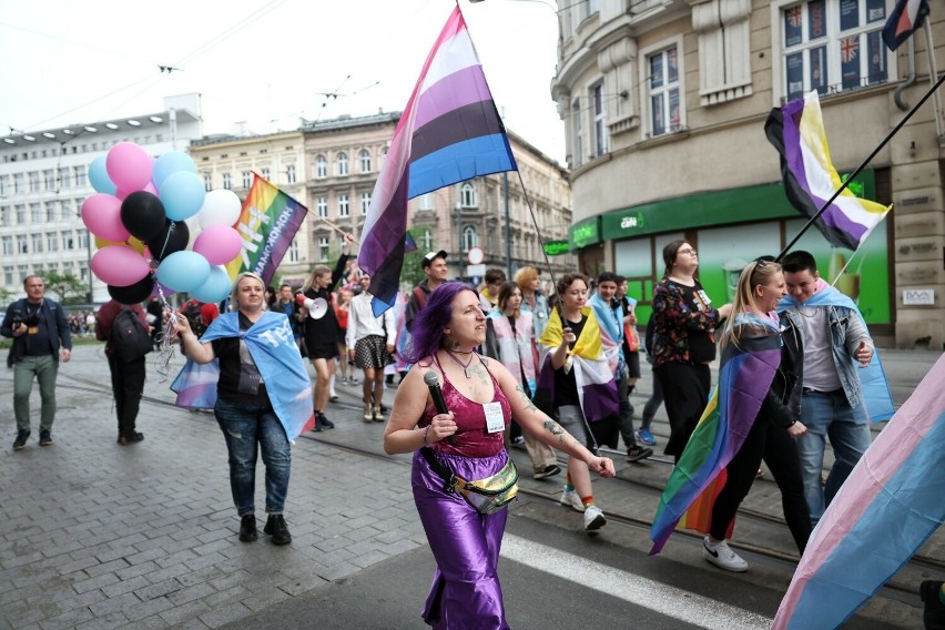 Marsz Równości Osób Transpłciowych przeszedł przez Poznań.