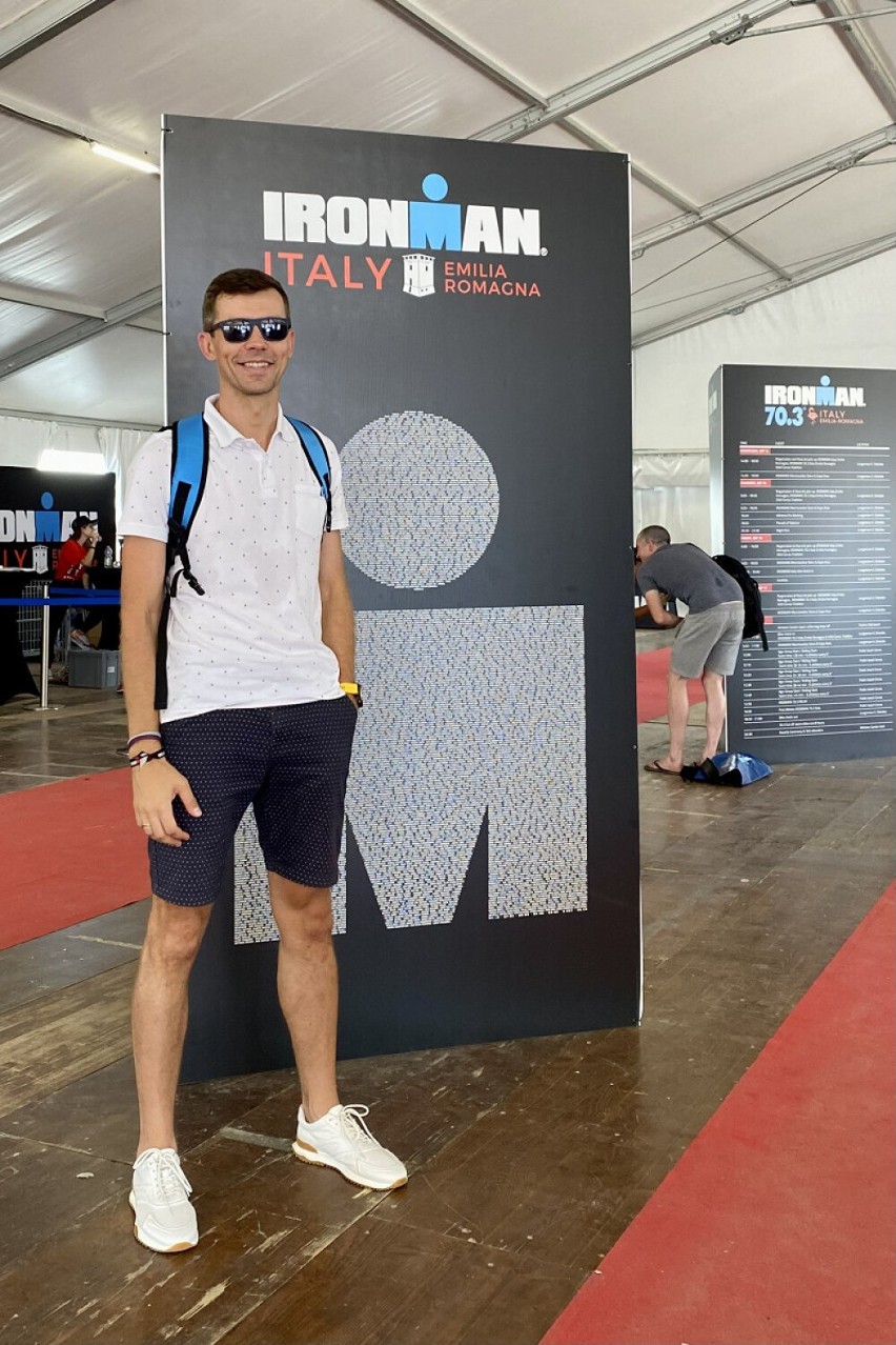 Dr hab. Grzegorz Hajduk z UR wystartował w zawodach IRONMAN Italy Emilia-Romagna