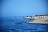 Piękna plaża w Bobolinie nad Bałtykiem. Cisza spokój, czysto. Byliśmy tam. Zdjęcia