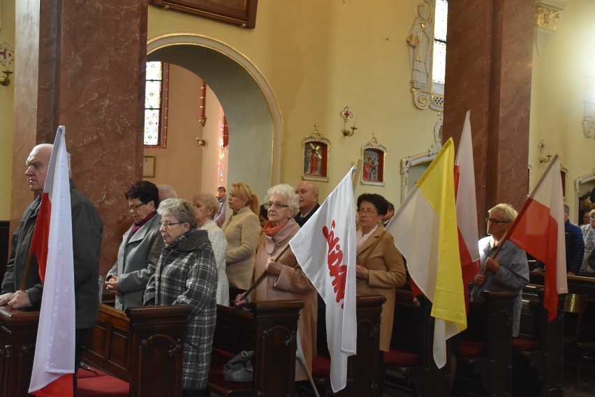 Pleszewska "Solidarność" uczciła pamięć ks. Jerzego Popiełuszki podczas uroczystej mszy św