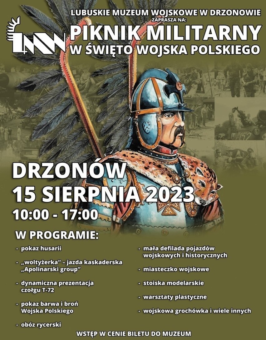 We wtorek (15.08) w godz. 10-17, Lubuskie Muzeum Wojskowe w...
