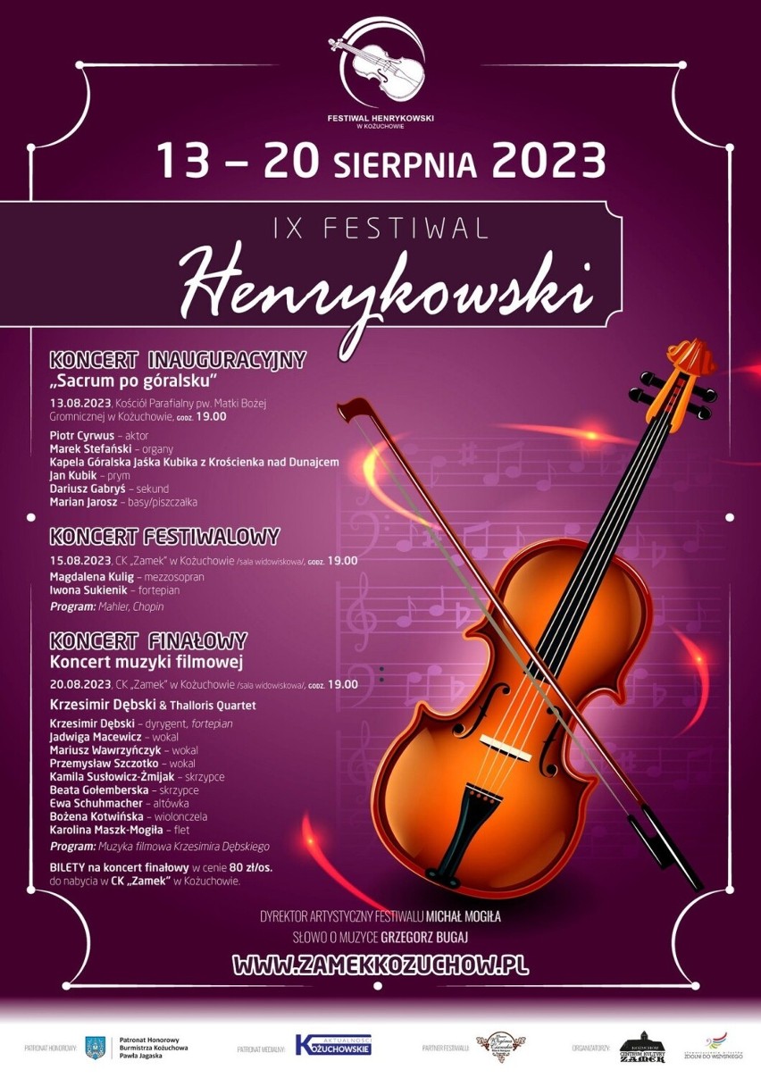 Pierwszy Festiwal Henrykowski odbył się w 2015 r. Nazwa...