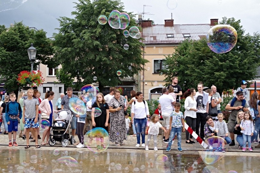 Festiwal baniek mydlanych w Olkuszu