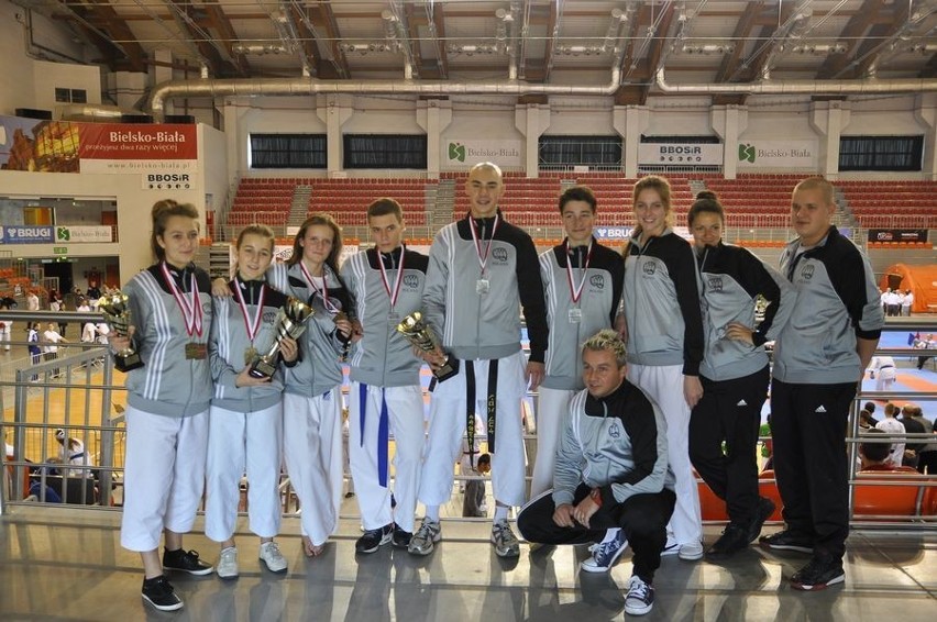 Mistrzostwa Polski Karate WKF w Bielsku-Białej. Sukcesy naszych