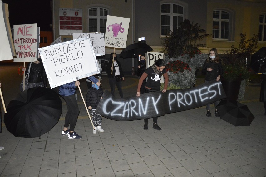 Czarny protest w Sztumie