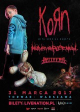 Korn będzie promował nową płytę w Warszawie. Zespół wystąpi pod koniec marca na Torwarze