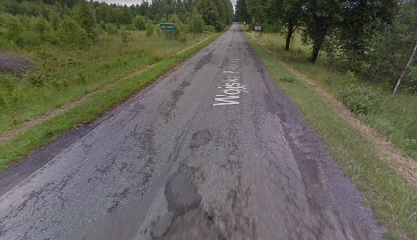 Droga powiatowa relacji Kłobuck-Mokra (ulica Wojska Polskiego)