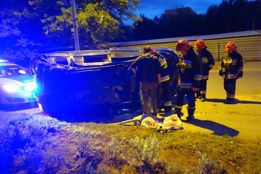 Wypadek na ul. Łazowskiego w Łodzi, 2 lipca 2016