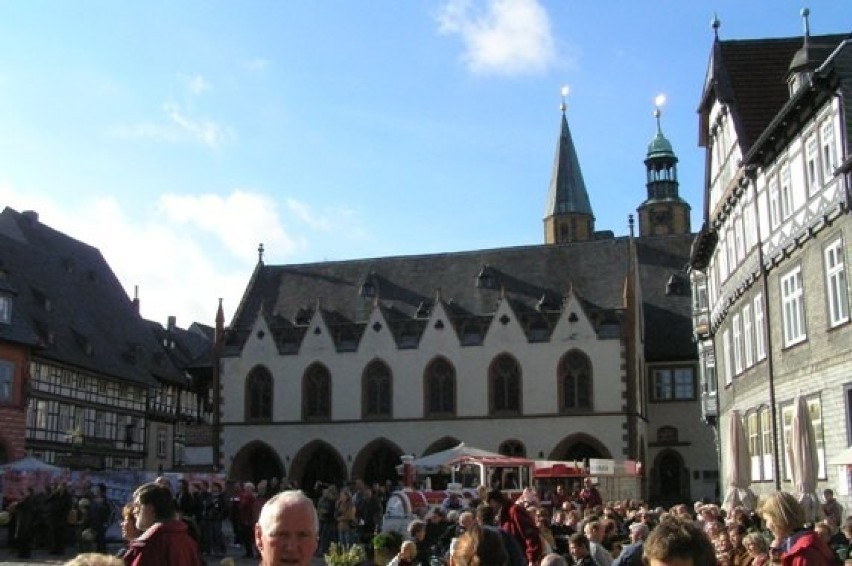 Rynek w Goslar. Fot. A. Wasztyl