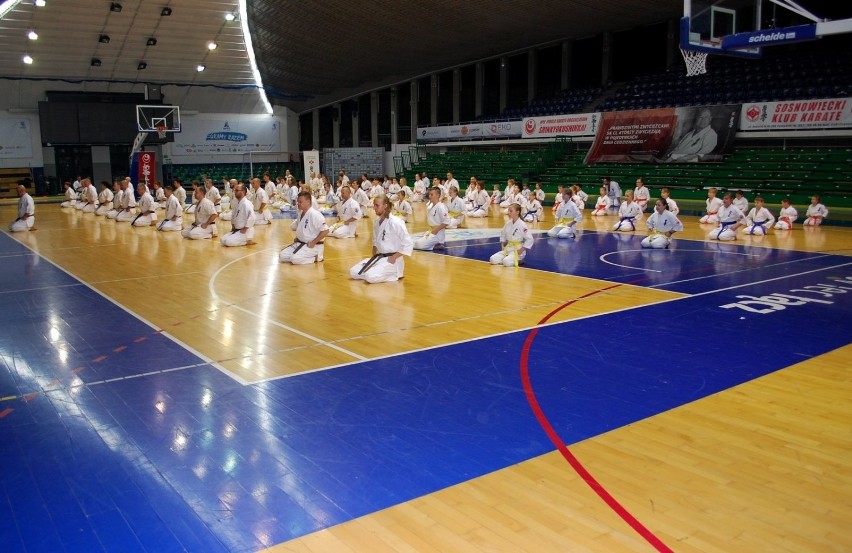 Na parkiecie nie zabrakło tradycyjnych kopnięć i uderzeń,...