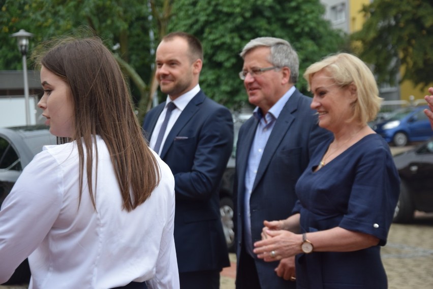 Bronisław Komorowski w Zespole Szkół nr 1 im. Gustawa...