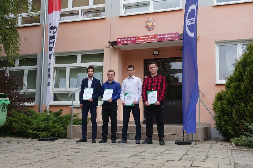 Chełm. Uczniowie z ZSEiT wygrali ogólnopolski konkurs o bezpieczeństwie na drodze 