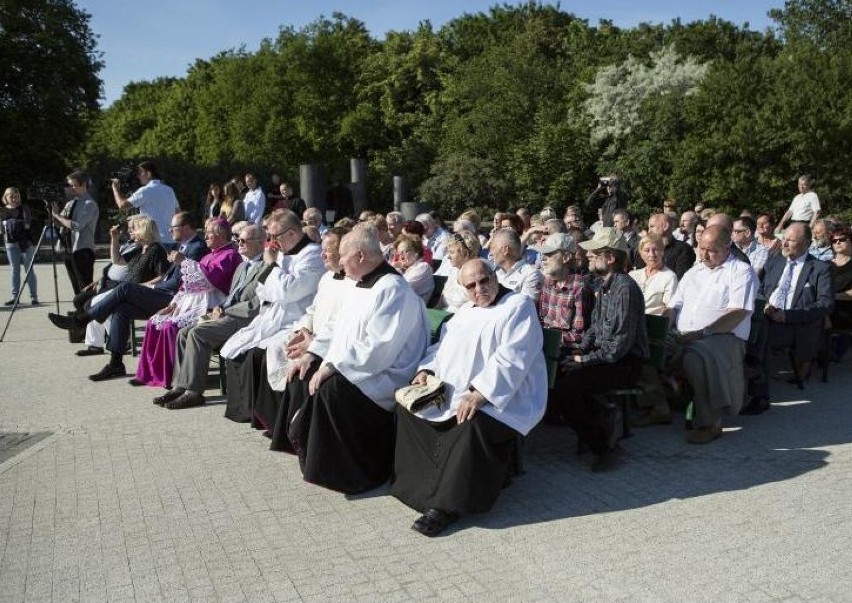 Tablica ze słowami papieża Jana Pawła II na Westerplatte [ZDJĘCIA]