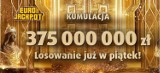 Eurojackpot wyniki 2.02.2018. Eurojackpot Lotto. Eurojackpot - losowanie na żywo 2 lutego 2018 - 375 mln zł [wyniki]