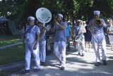 KOŚCIAN. Koncert Brass Band Rakovnik rozpoczął kulturalne lato w mieście. Muzycy zagrali na pl. Wolności i w KOK [ZDJĘCIA]