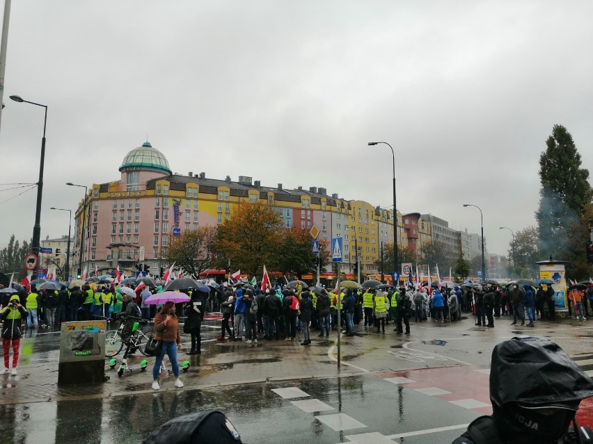 Protest rolników w Warszawie. W manifestacji udziało wzięło 70 tysięcy osób