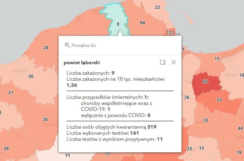Koronawirus na Pomorzu 15.04.2021. 1008 nowych przypadków zachorowania na Covid-19 w województwie pomorskim! Zmarły 22 osoby