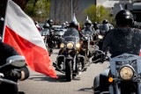 Wałbrzych: Parada motocyklistów z okazji Dnia Flagi 2022 (ZDJĘCIA)
